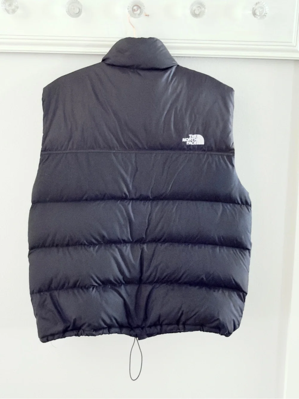 The North Face Men’s Nuptse 700-Fill Down Puffer Vest Mens XL black